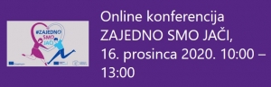 Poziv na online konferenciju &quot;Zajedno smo jači&quot;