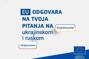 Kontaktni centar službe Europe Direct na ukrajinskom i ruskom jeziku