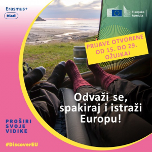 Poziv mladima na upoznavanje Europe - DiscoverEU