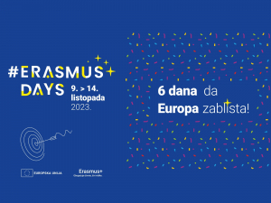 Najava: Dani Erasmusa 2023. - u znaku Europske godine vještina