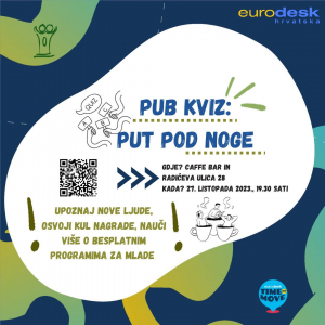 “Time to Move” kampanja: pub kviz &quot;Put pod noge&quot;