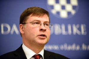 Potpredsjednik Europske Komisije Valdis Dombrovskis u Hrvatskoj