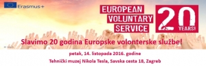 Obilježavanje 20. godišnjice Europske volonterske službe