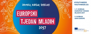 Europski tjedan mladih: od 1. do 7. svibnja 2017. diljem Hrvatske