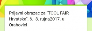 Poziv na prijavu za sudjelovanje na seminaru „Tool Fair Hrvatska – Sajam metoda i alata neformalnog učenja“