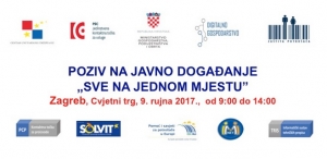 Poziv na javno događanje „Sve na jednom mjestu”