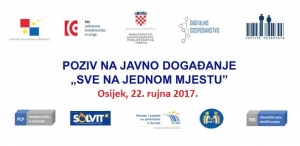 Javno događanje „Sve na jednom mjestu” u Osijeku, 22. rujna 2017.