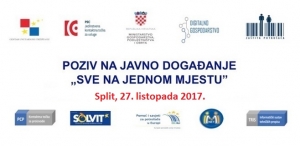Javno događanje „Sve na jednom mjestu” u Splitu, 27. listopada 2017.