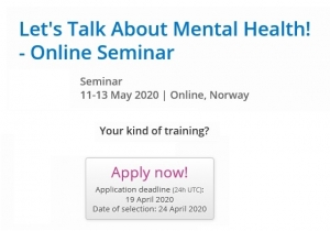 Online seminar “Let’s Talk About Mental Health”