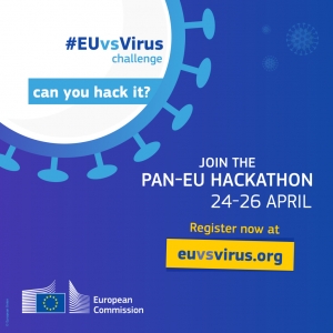 Prijavite se na hackathon #EUvsVirus i sudjelujte u borbi protiv koronovariusa